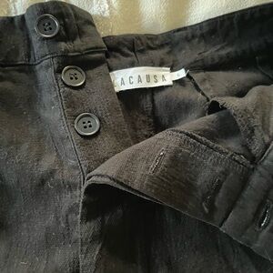 LACAUSA Lola Trousers Charcoal (NWT, size 6)